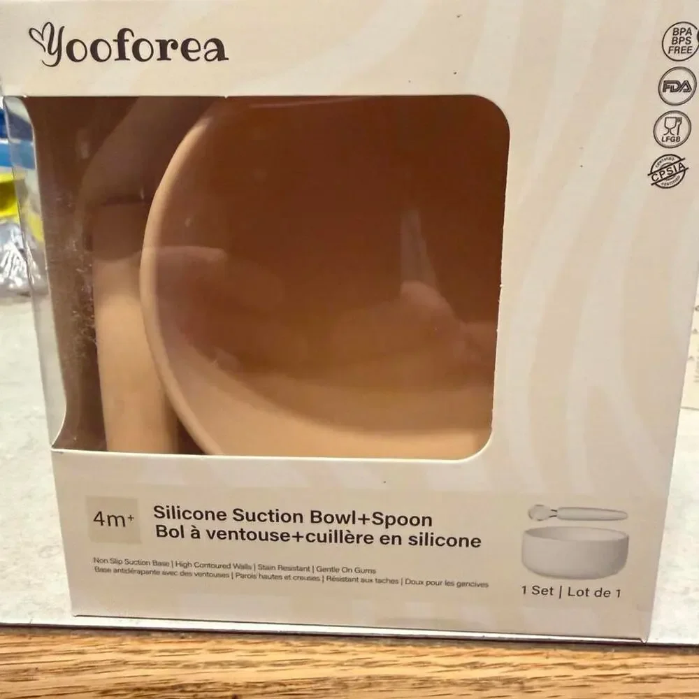 Yooforea silicone suction bowl